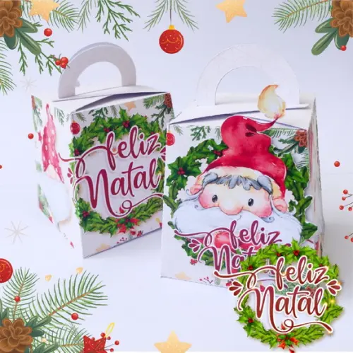 Arquivo caixa Mini Panetone Natal 03
