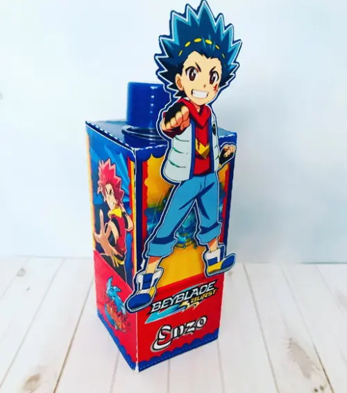 ARQUIVO CAIXA SILHOUETTE BEYBLADE SUPERLUXO 2019