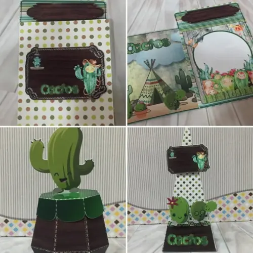 Arquivo Corte Silhouette Cactos 15