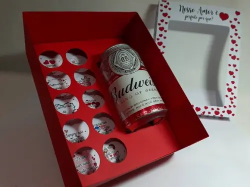 Arquivo Corte Silhouette Caixa Cerveja - Dia Dos Namorados 7