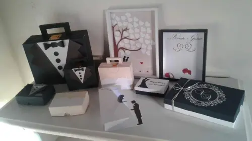Arquivo Corte Silhouette kit casamento 06