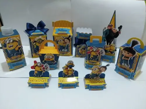Arquivo Corte Silhouette Minions 03