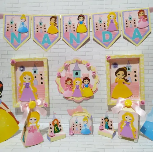Arquivo Corte Silhouette Princesas 02 Studio/PDF