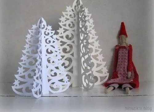 Arquivo de corte arvore de Natal rendada