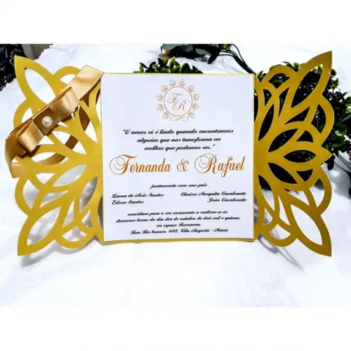 Arquivo de corte Convite Casamento 05