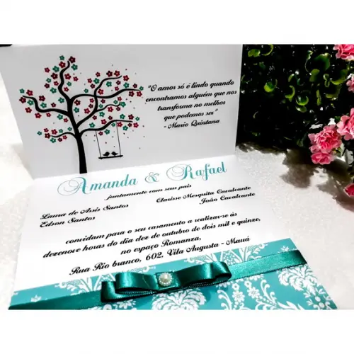 Arquivo de corte Convite Casamento 12