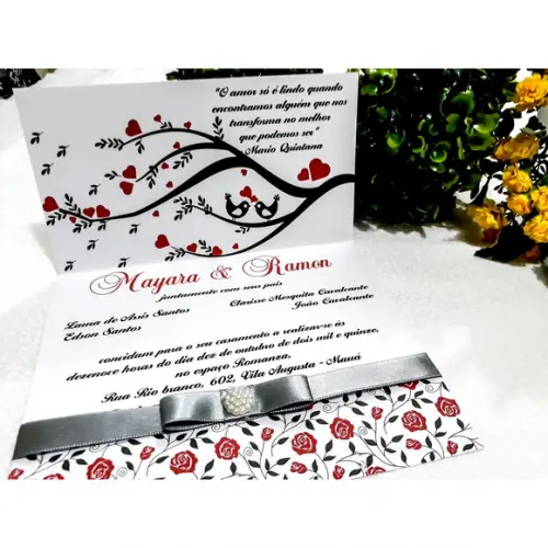 Arquivo de corte Convite Casamento 11