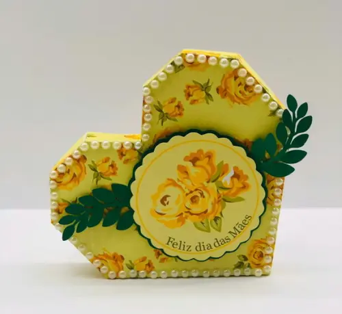 Arquivo de corte Dia das Mães amarelo