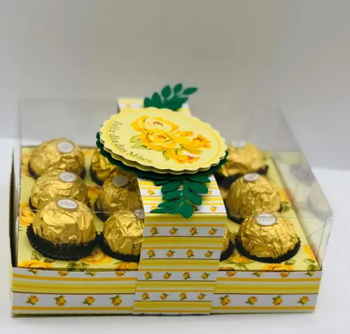Arquivo de corte Dia das Mães amarelo