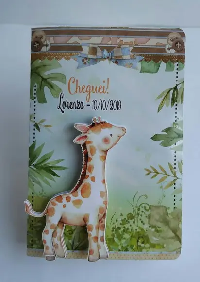Arquivo de corte Girafinha Maternidade STUDIO/PDF
