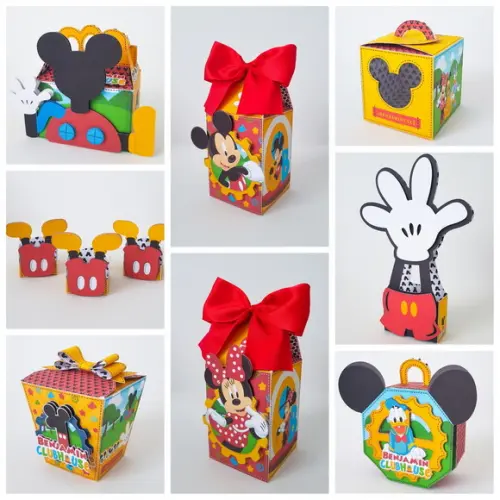 Arquivo de corte Mickey e turma 4