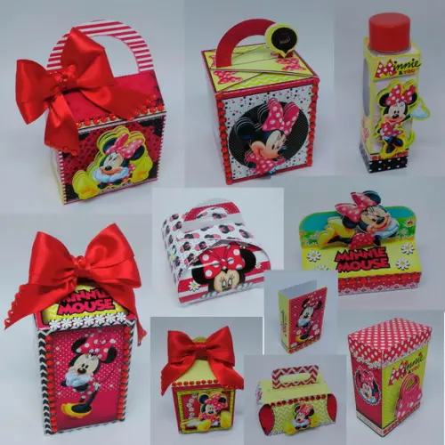 Arquivo de corte Minnie Vermelha 8