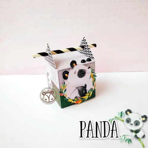 Arquivo de corte Panda menino 5