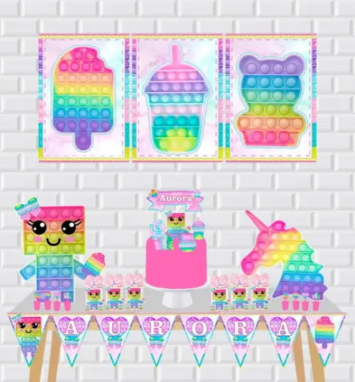 Arquivo de corte Pop It - studio e pdf