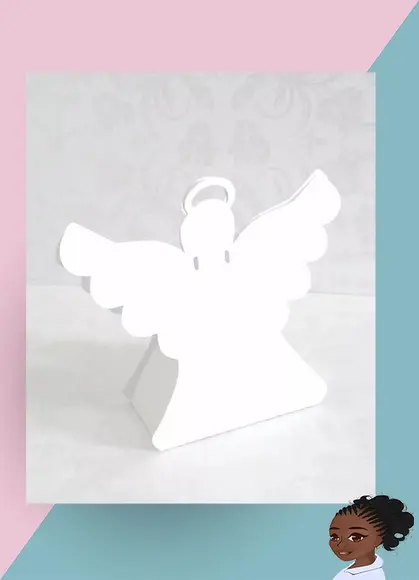 ARQUIVO DE CORTE SILHOUETTE CAIXA ANJO