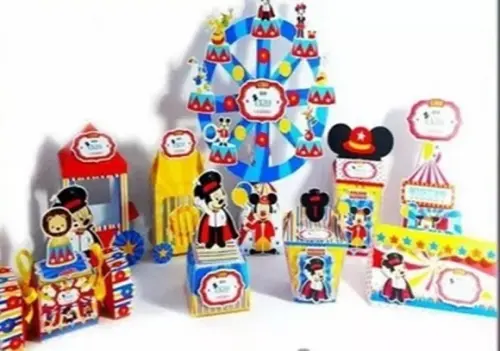 Arquivo De Corte Silhouette Circo Mickey