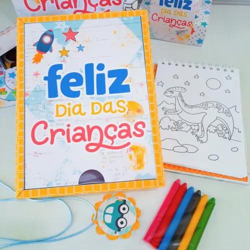 Arquivo de corte silhouette dia das crianças studio/PDF 18