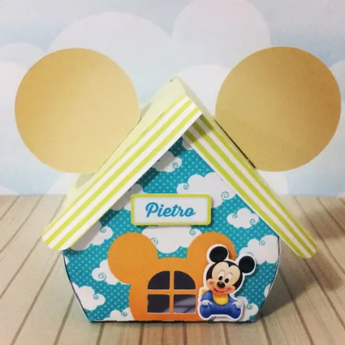 Arquivo De Corte Silhouette mickey bebe