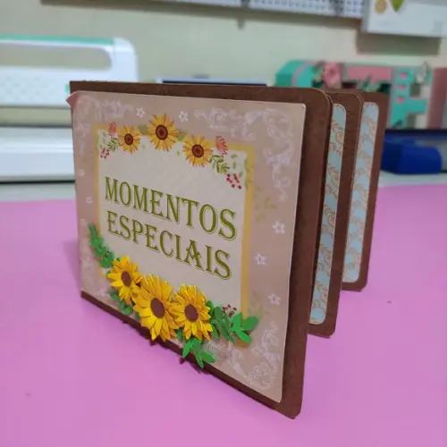 Arquivo de corte Silhouette mini álbum recordações