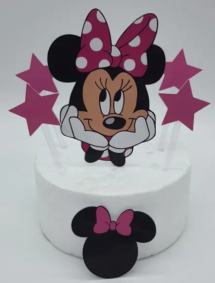 Arquivo De Corte Silhouette Minnie Rosa Studio/PDF 18