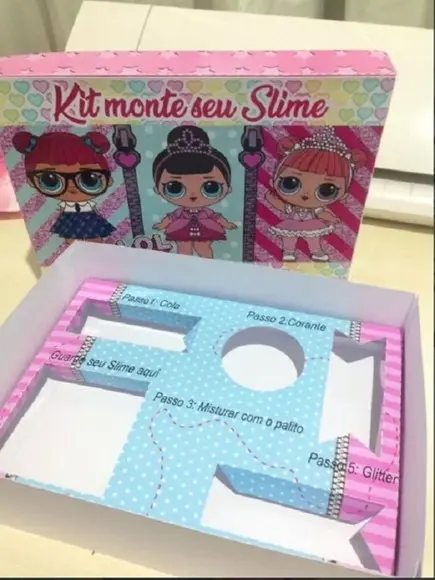 Arquivo De Corte Silhouette Slime Boneca Lol