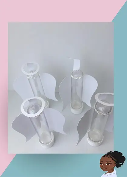 ARQUIVO DE CORTE SILHOUETTE TUBETE ASA DE ANJO COM COROA