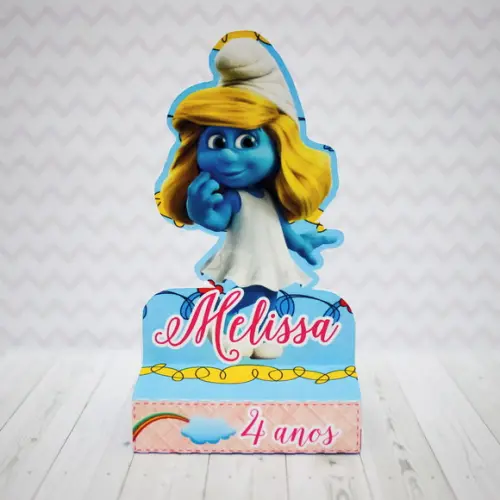 Arquivo de corte Smurf Azul