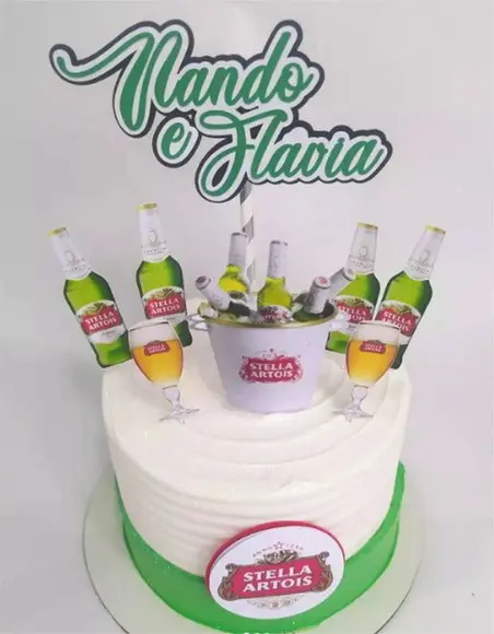 Arquivo De Corte Topo De Bolo Boteco Stella Studio 01