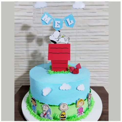 Arquivo De Corte Topo De Bolo Casinha Snoopy Studio