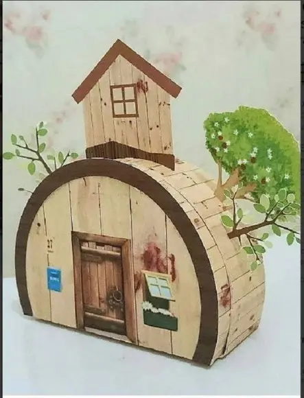 Arquivo de corte topo de bolo casinha Marsha e o urso