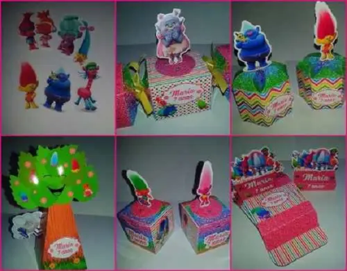 Arquivo De Corte Trolls Silhouette