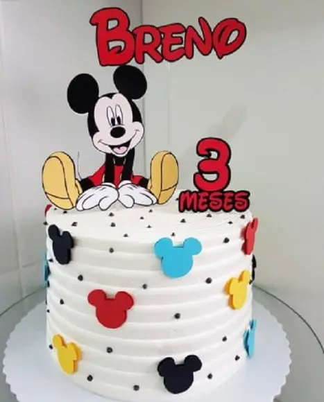 Arquivo Digital - Topo de Bolo Mickey
