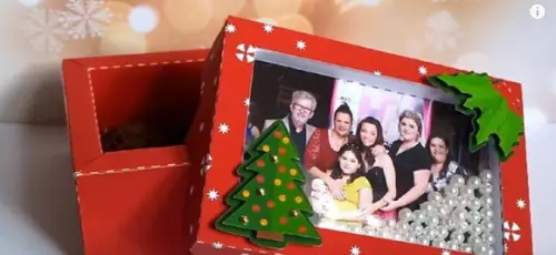 Arquivo Natal caixa com foto