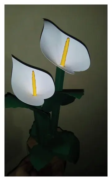 Arquivo Silhouette Caixa Flor Copo de leite