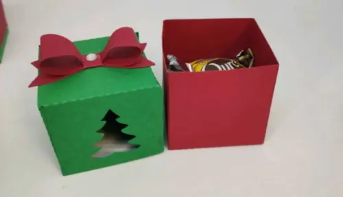 Arquivo Silhouette caixinha brigadeiro , bombons Natal