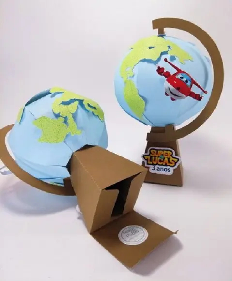 Arquivo Silhouette globo super wings