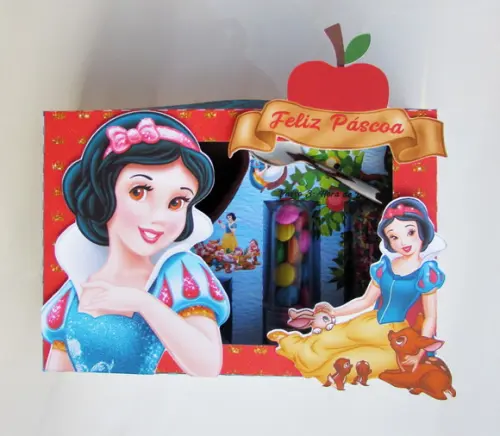 Arquivo Silhouette Mini Confeiteira branca de Neve 03 Studio
