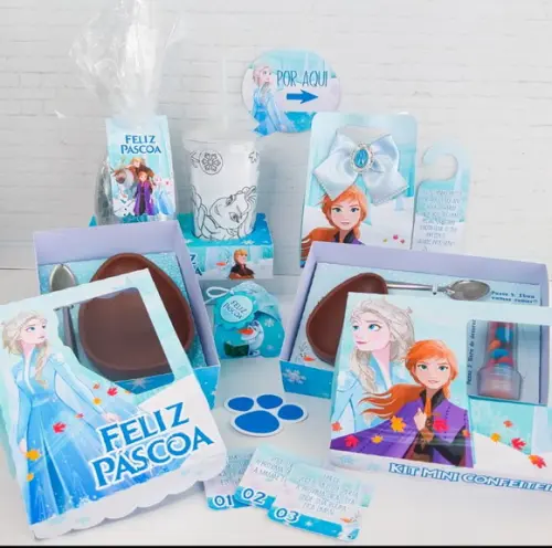 Arquivo Silhouette mini confeiteira Frozen