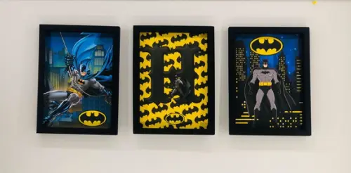 Arquivo Silhouette quadro Batman Studio/PDF