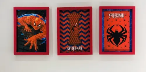 Arquivo Silhouette quadro Homem Aranha Studio/PDF