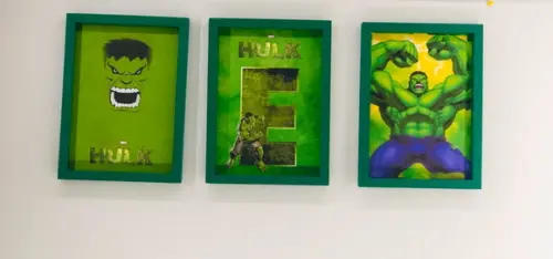 Arquivo Silhouette quadro Hulk Studio/PDF