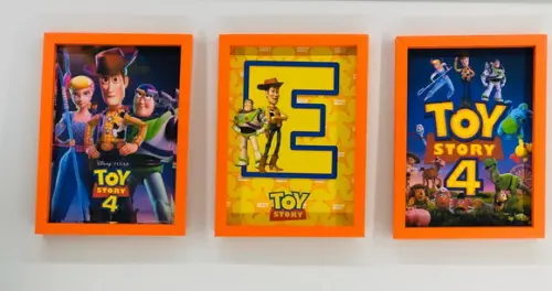 Arquivo Silhouette quadro Toy Story Studio/PDF