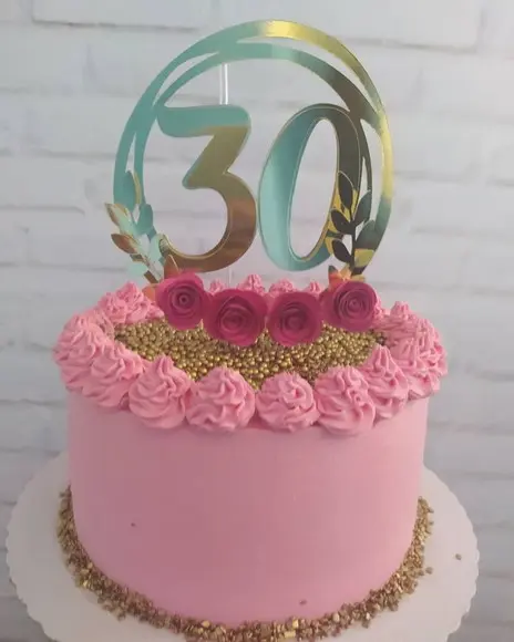 Arquivo Silhouette Topo De Bolo Feliz Aniversario 30 Anos