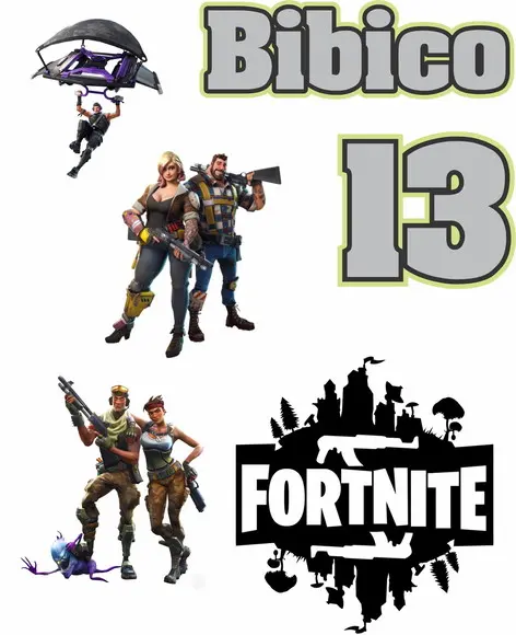 Arquivo Silhouette Topo De Bolo Fortnite Studio 02