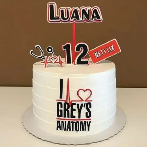 Arquivo Silhouette topo de bolo Greys Anatomy 02