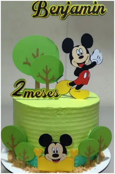 Arquivo Silhouette Topo De Bolo Mickey Studio 01
