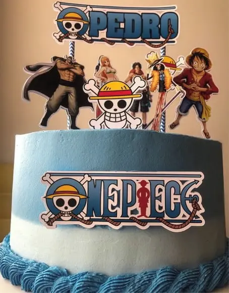 Arquivo Silhouette Topo De Bolo One Piece Studio 01