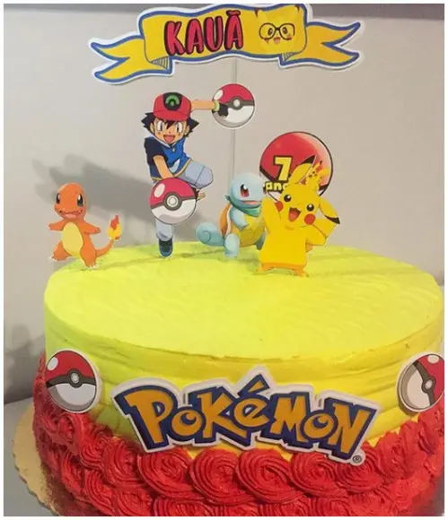 Arquivo Silhouette Topo De Bolo Pokemon Studio 02