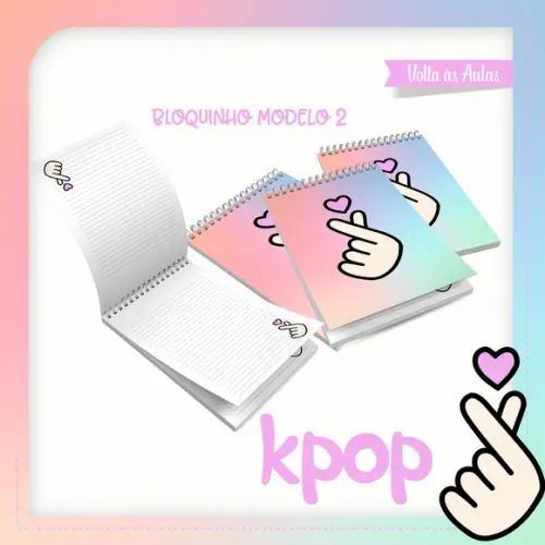 Arquivos Etiqueta Escolares kpop STUDIO/PDF