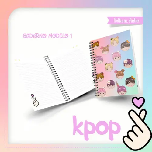 Arquivos Etiqueta Escolares kpop STUDIO/PDF